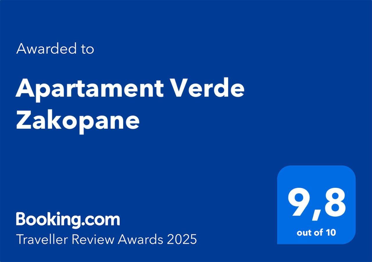 Apartament Verde ザコパネ エクステリア 写真
